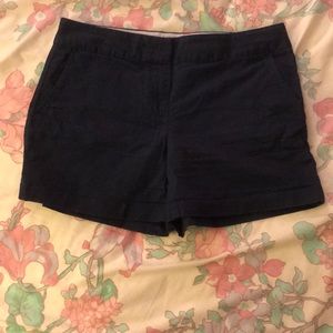 Navy dress shorts